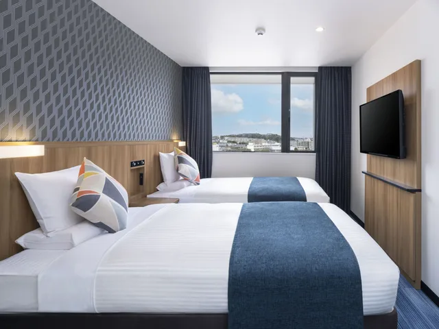 غرفة قياسية بسريرين منفصلين، Hotel Mystays Soga 1/3