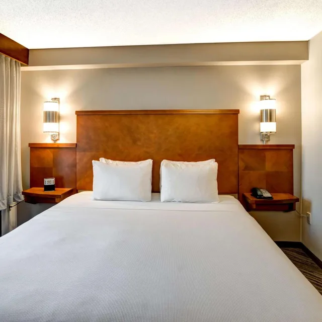 غرفة بسرير كينج مع أريكة في طابق مرتفع، Hyatt Place Richmond/Innsbrook 2/6