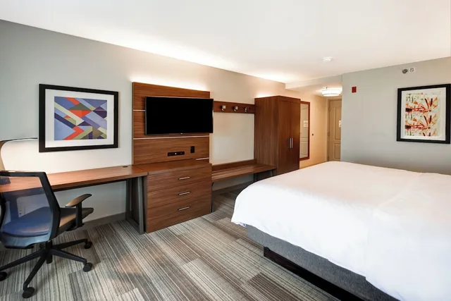غرفة قياسية بسرير كينج، Holiday Inn Express Suites Schererville 2/3