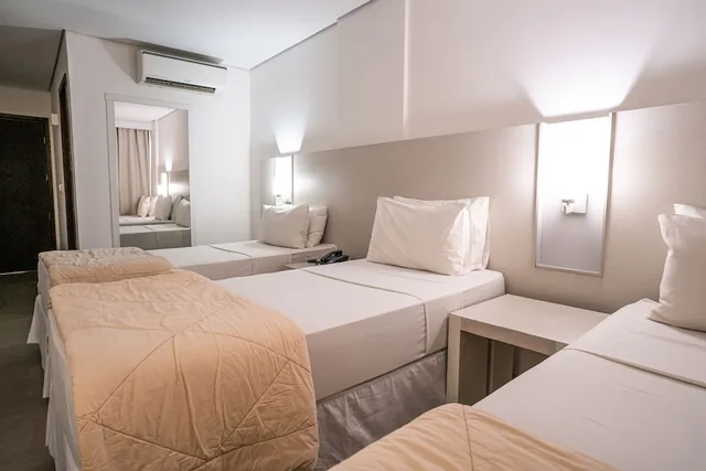 غرفة سوبيريور ثلاثية بسرير مزدوج وسرير فردي، Hotel Cabo Branco Atlantico 3/7