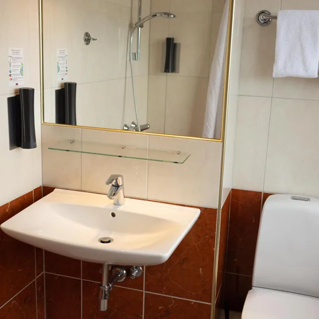 غرفة بسرير مزدوج أو سريرين منفصلين مع سرير إضافي، Milling Hotel Plaza 7/10
