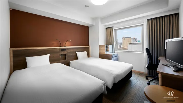 غرفة مفردة بسريرين منفصلين، Daiwa Roynet Hotel Sendai 1/1