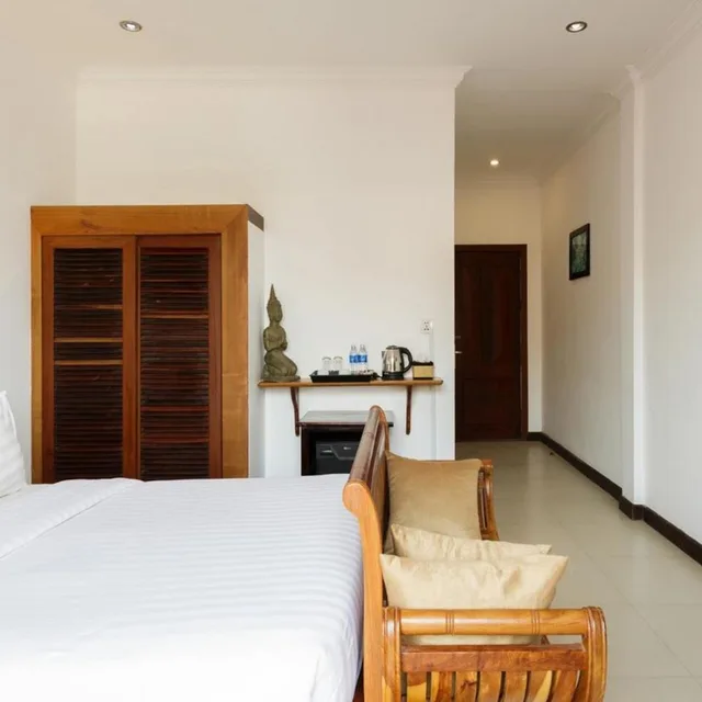 غرفة ديلوكس بسرير مزدوج، La Villa du Bonheur 2/7