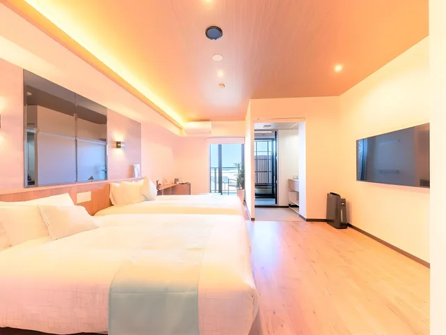 Japanese Western, Japanese, Modern, Outdoor Bath, Terrace، LiveMAX Resort Atami Ocean 1/2