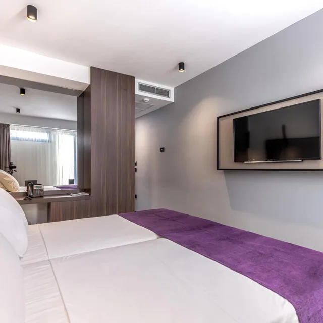 غرفة بسرير مزدوج أو سريرين منفصلين مع سرير إضافي، Hotel Ad Turres 9/10