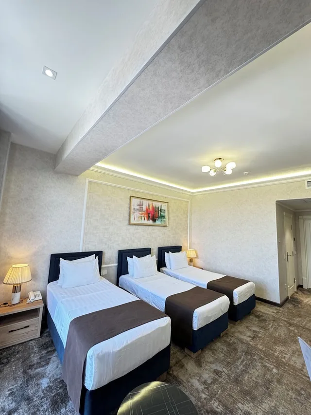 غرفة ديلوكس ثلاثية بثلاثة أسرّة، Garnet Hotel Tashkent 1/4
