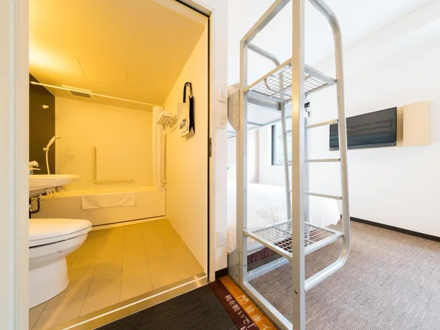 غرفة سوبيريور بسرير مزدوج أو سريرين منفصلين، Super Hotel Tokyo Kinshicho-Ekimae 4/4