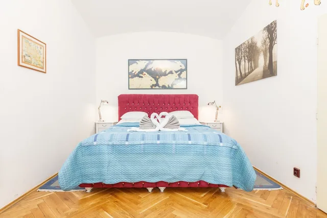شقة عائلية بسرير مزدوج بغرفة نوم واحدة بمطبخ لذوي الإعاقة، Prague Siesta Apartments 7/10