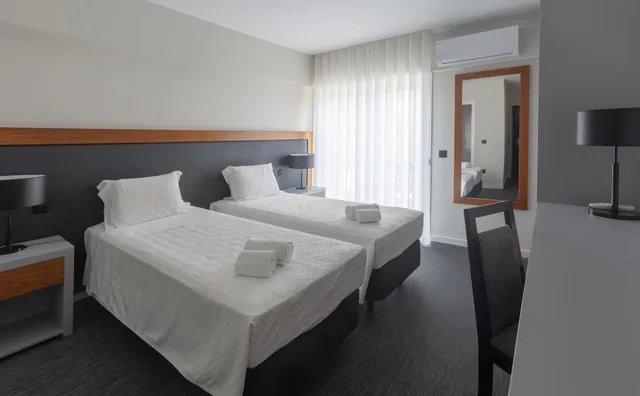غرفة بسرير مزدوج أو سريرين منفصلين لذوي الإعاقة، Hotel Afonso V 3/6