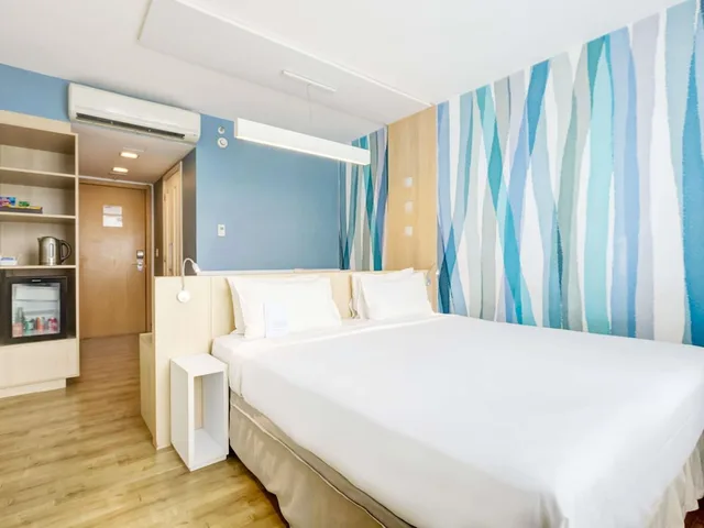 غرفة سوبيريور بسرير مزدوج بإطلالة على البحر، Mercure Rj Barra Da Tijuca 1/10