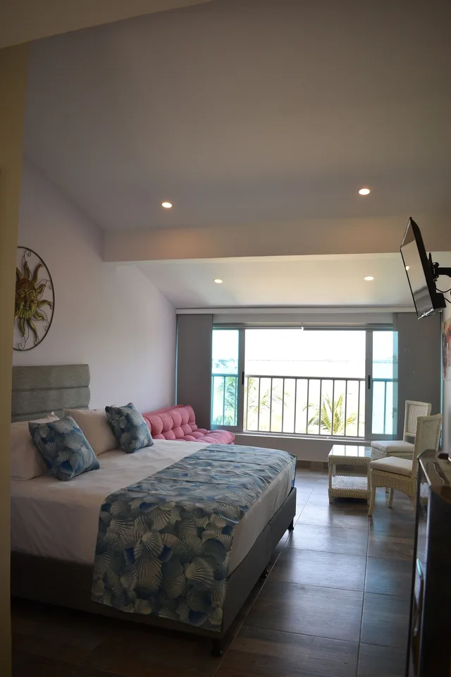 غرفة فاخرة بسرير مزدوج، Santorini Casablanca 7/9
