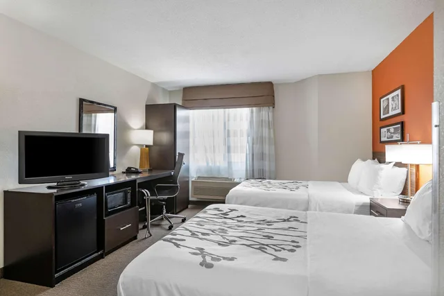 غرفة بسرير مزدوج، Sleep Inn DeWitt - Lansing North 3/4