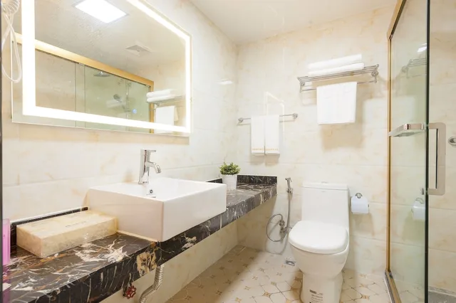 غرفة بزنس مفردة بسرير كوين، Guangzhou Compass Hotel 6/7