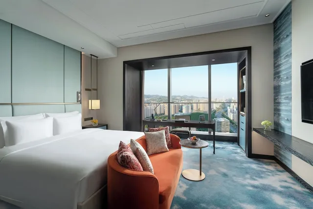 غرفة سوبيريور بسريرين كينج، Kempinski Hotel Jinan 2/4