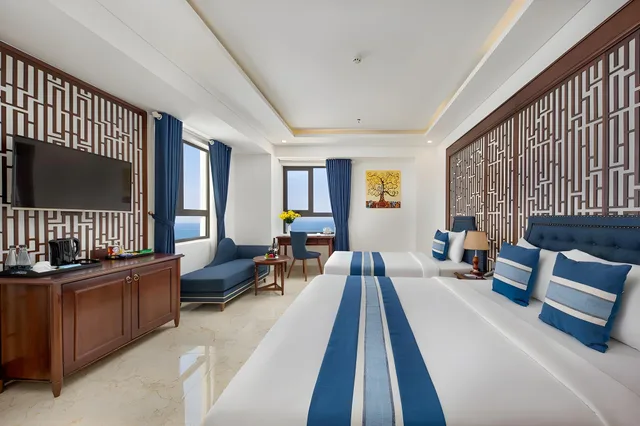 Ocean, Studio, Triple, 1 Queen and 1 Single Bed, Eden Ocean View Hotel Da Nang 1/1