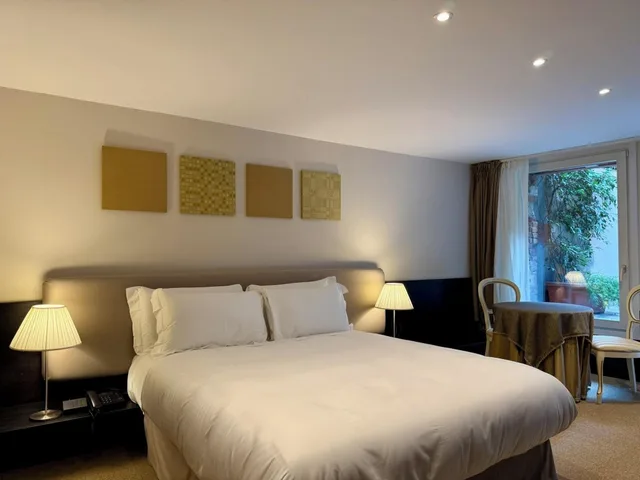 Junior Suite, Deluxe, Queen Bed, Sofa, Private Garden, Garden Area، Avogaria Locanda Restaurant 2/19