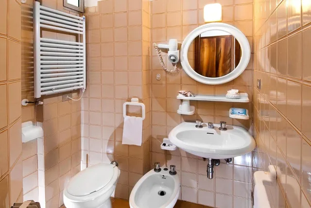 غرفة اقتصادية بسرير مزدوج أو سريرين منفصلين، Hotel Le Querce 3/7