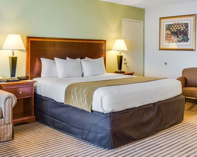 غرفة قياسية بسرير كينج، Clarion Inn Fredericksburg North 2/3
