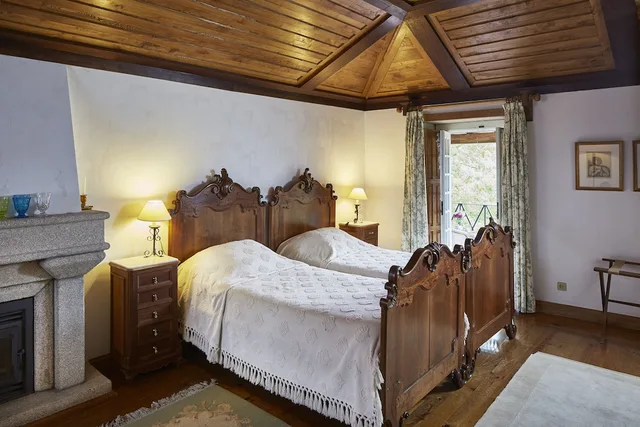 غرفة قياسية بسريرين منفصلين، CASA DE CANEDO 2/7
