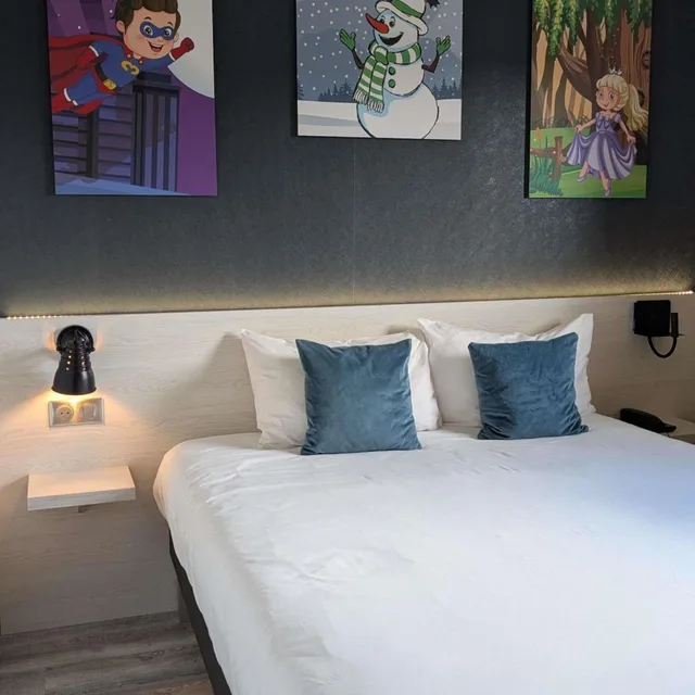 غرفة عائلية بأسرّة بطابقين، Ibis Styles Contres Cheverny 3/6