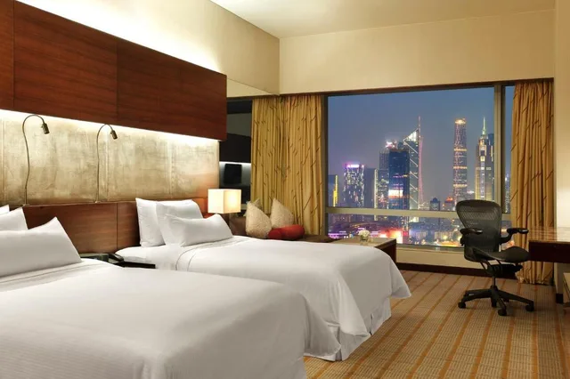 Guest Room, Twin Beds, City View, Club Lounge Access, The Westin Guangzhou 1/4