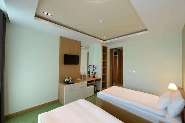 غرفة قياسية بسريرين منفصلين بإطلالة على الجبل، Hotel Hedonic 1/5