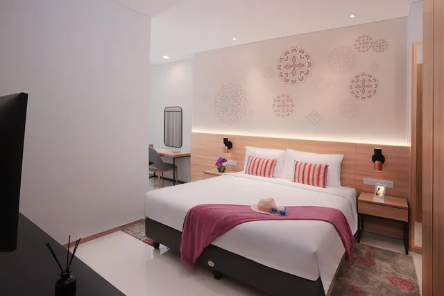 شقة ديلوكس بسرير كينج وسرير كوين بغرفتي نوم، Citadines Gatot Subroto Jakarta 5/8