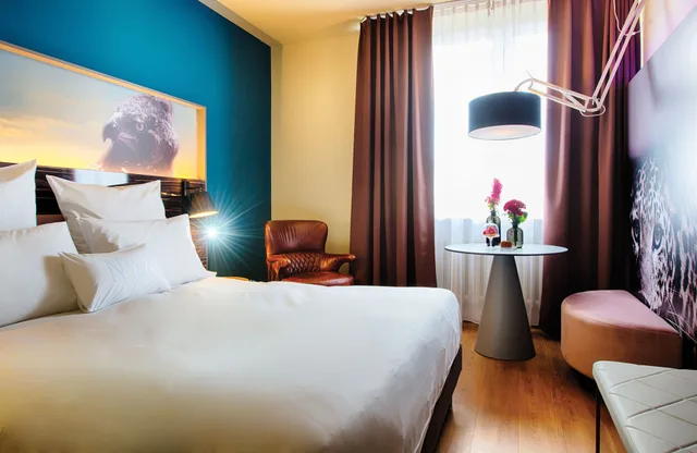 غرفة اقتصادية بسريرين منفصلين، NYX Hotel Mannheim 10/10