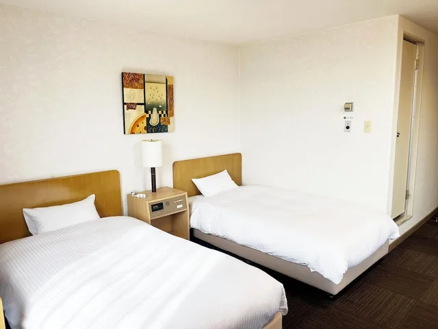 Room, Twin Beds, Smoking, Hotel Route-Inn Chichibu 1/4