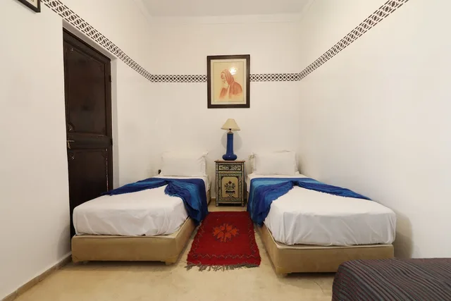 جناح عائلي بسرير كوين وسريرين منفصلين، Riad Sidi Mimoune 1/10