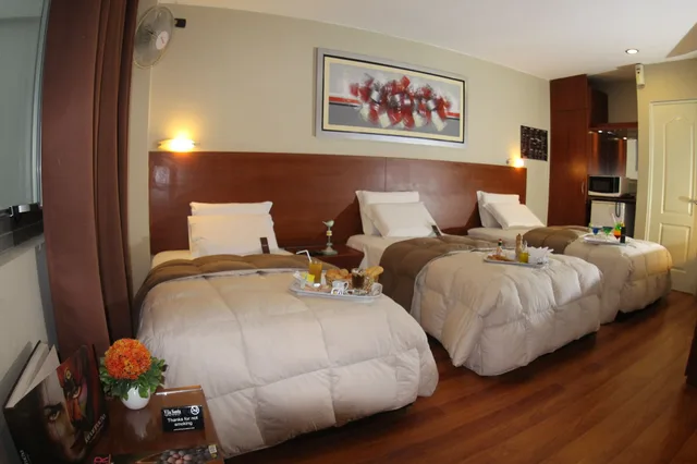 غرفة ثلاثية بثلاثة أسرّة، Hotel Vila Santa Miraflores 3/10