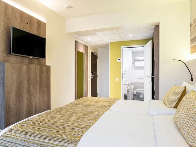 غرفة سوبيريور بسريرين منفصلين بإطلالة على المدينة، Hotel Mercure Oostende 9/10