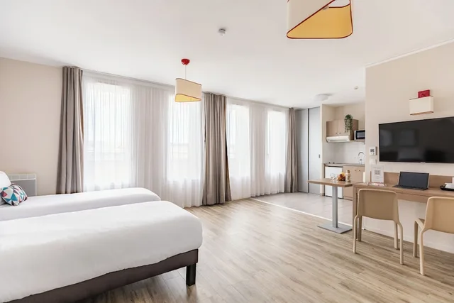 استوديو سوبيريور بسريرين منفصلين، Appart City Confort Cherbourg Centre Port 4/8