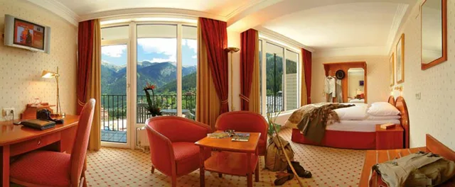 غرفة قياسية ثلاثية بسريرين منفصلين مع أريكة، Hotel Salzburger Hof 5/7