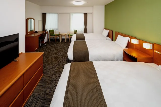 غرفة ثلاثية بثلاثة أسرّة، Kumamoto Tokyu REI Hotel 5/7