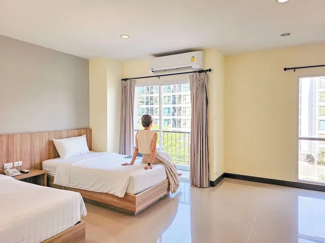 غرفة قياسية بسريرين منفصلين، Phavina Hotel & Grand Boutique Rayong 5/10