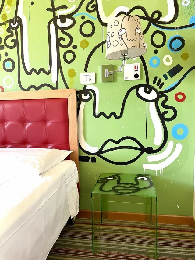 Street, Art, Double Bed، Arca Hotel 4/6