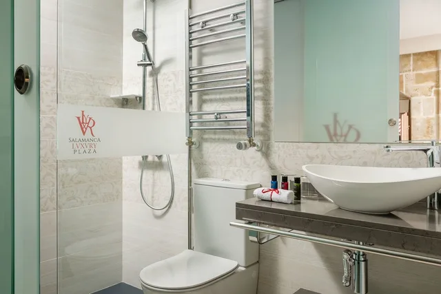 غرفة فاخرة بسرير كوين، Salamanca Luxury Plaza 2/2