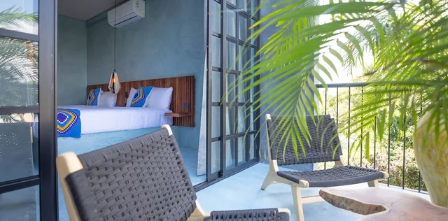 غرفة بسريرين مزدوجين بشرفة، Turquoise Tulum Hotel 5/7