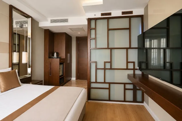 غرفة ديلوكس بسرير مزدوج بإطلالة على البحر، The Biancho Hotel Pera 7/10