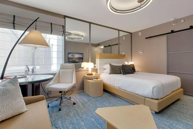غرفة سوبيريور بسرير كوين، Hotel Zoe Fishermans Wharf 2/3