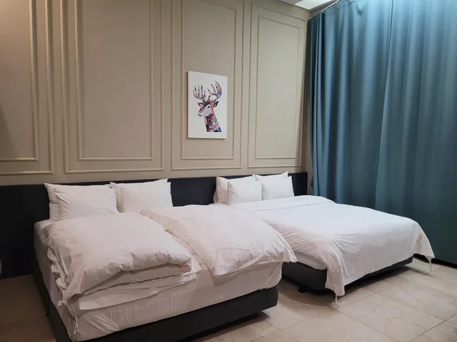 غرفة عائلية بسريرين منفصلين، Starhills Hotel 4/8