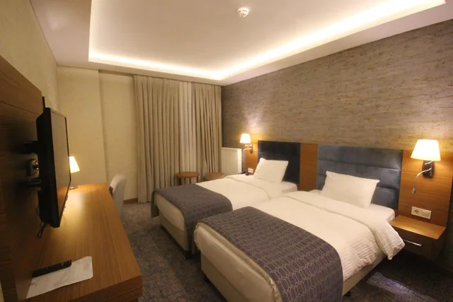 غرفة ديلوكس بسريرين مزدوجين، Garden Zara Hotel 4/8