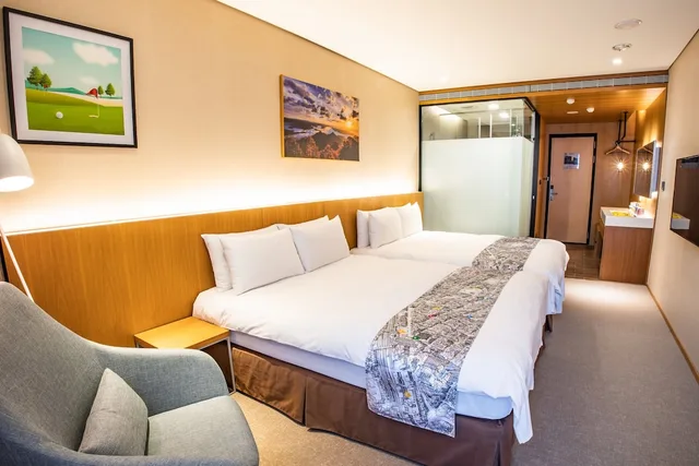 Classic, Quadruple, 2 Double Beds, No Window، Mega Hotel Chiayi (ex. Hotel Discover) 1/1
