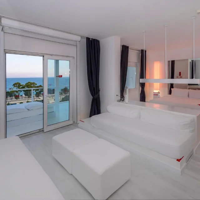 غرفة عائلية بسرير كينج بإطلالة على البحر، SU HOTEL (EX SUNIS SU) 2/10
