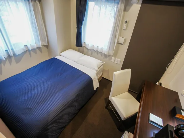 غرفة بسرير نصف مزدوج، Hotel Livemax Umeda Douyama 3/9