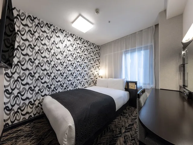 غرفة بسرير مزدوج للمدخنين، Apa Hotel Himeji Ekikita 2/4