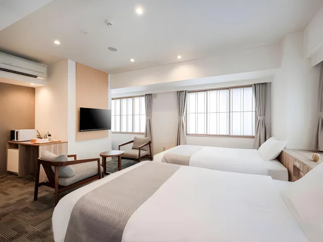 Semi Room, Deluxe, 2 Semi Double Beds، New Tomakomai Prince Hotel NAGOMI 2/2