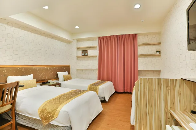 غرفة ثلاثية، City Hotel Taipei 1/1