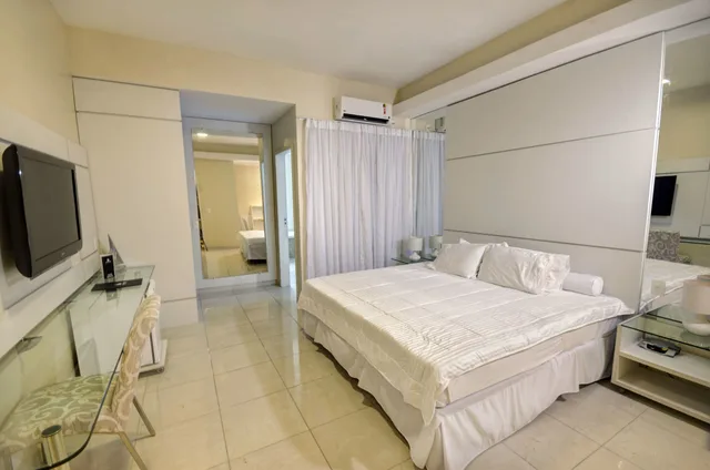غرفة سوبيريور بثلاثة أسرّة بإطلالة جزئية على البحر، Jangadeiro Hotel e Convencoes 1/5